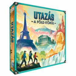 Gémklub Utazás a Föld körül társasjáték (UDG10002) - jateksziget
