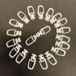  Függönycsúszka Horog Alu Karnish. 20Db/Cs Műanyag