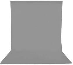  Fényképészeti hátterek, muszlin pamut anyag, Chroma Key kompatibilis, 4000x3000, szürke