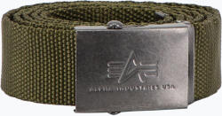 Alpha Industries Heavy Duty nadrágszíj 4 cm olívaolaj színű