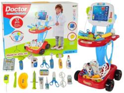 Leantoys Orvosi készlet, gyerekeknek való kocsi típus, játék kiegészítőkkel, többszínű MCT 5929