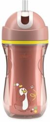 Chicco Sport Cup kulacs 266 ml duplafalú szívószálas csepegésmentes (CH00699115)