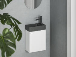 RAVAK Veda Slim 40 kézmosó antracit (XJX03240000) - ravakdepo