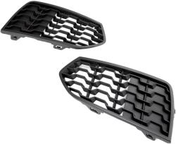 Ködlámpa rácsok, strapabíró műanyag, közvetlen csere, M Sport lökhárítókhoz, elöl, alsó elhelyezés