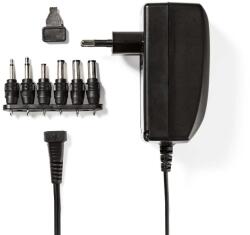Nedis Univerzális Hálózati Adapter - 3-12V / 2.25A, Fekete