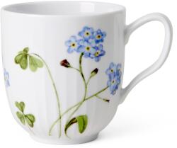 Kähler Bögre HAMMERSHOI SUMMER - FORGET ME NOT 330 ml, fehér, porcelán, Kähler (KHL692623)