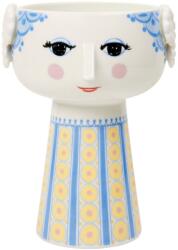 Bjørn Wiinblad Váza EVA 18 cm, kék, kerámia, Bjørn Wiinblad (BJORW56537)