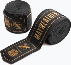 Hayabusa Învelișuri de box Hayabusa Mayweather Stretch Hand Wraps 450 g black/gold