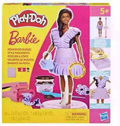 Hasbro Play-Doh: Barbie - Divatrajongó fodros kreatív szett (G1359) - jatekbolt