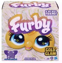 Hasbro Furby: Interaktív plüssfigura, angol nyelvű - Gold Glam (G1938) - jatekbolt