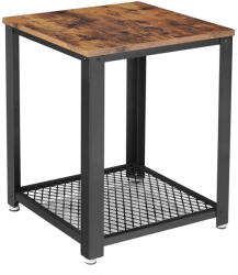  Roustic Kávézós Kisasztal - Fekete