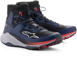 Alpinestars Speedforce XR motoros cipő kék-fekete-fluo piros-szürke