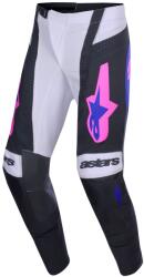 Alpinestars Techstar Knif motocross nadrág fekete-világosszürke-lila