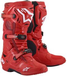 Alpinestars Tech 10 motoros csizma piros