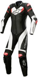 Alpinestars STELLA GP PLUS 2 női egyrészes motoros bőroverál fekete-fehér-fluo piros