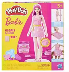 Hasbro Play-Doh: Barbie inimi și coroană de păr (G1357)