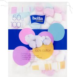 Bella Cotton színes kozmetikai vattalabdacsok 100 db 50 g