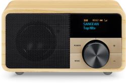 Sangean DDR-7 DAB+ FM Asztali Rádió - Világos Fa (A500429) (A500429)
