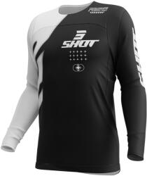 Shot Tricou motocross Shot Contact Myst negru (SHOA05-12B-D01)