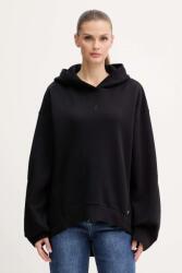 HUGO BOSS felső fekete, sima, kapucnis, 50550339 - fekete L