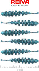 Reiva Tiny Worm 6cm 6db/cs (Blue Shiner) (9905-063) - jadabo