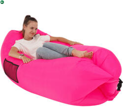  Felfújható babzsák/lazy bag, rózsaszín, LEBAG