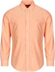 Ralph Lauren Cămăsi mânecă lungă Bărbați CHEMISE DROITE CUSTOM EN OXFORD LEGER TEINTURE MINERALE Polo Ralph Lauren portocaliu EU XL