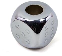 Padonio Fémből készült dobókocka formájú cigaretta eloltó - csikkölő - ezüst színű (A-403011-ezüst)