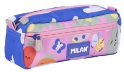 MILAN Téglalap alakú tolltartó 2 cipzárral, MILAN Green & Grow sorozat