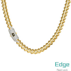 Heratis Forever Monaco Chain Lánc Edge Plain Pavé zárral 11, 5 mm IZ30145