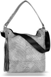  Zellia Női Válltáska Zlb213 Jeans Gray - Szürke (80904083)