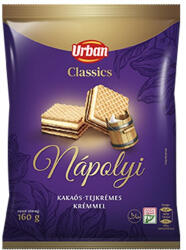 Urban Töltött ostya URBAN Classic kakaós-tejkrémes 160 g - papir-bolt