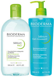 BIODERMA Sébium Dupla Arctisztító Csomag (500+500 ml) - idealisbor
