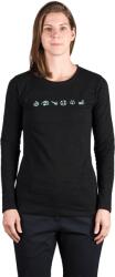 Northfinder Tricou bumbac dama Elianna black (108440-269-102)