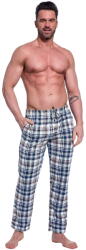 Cornette Pantaloni de pijama bărbați CORNETTE 691/59 albastru închis model în carouri: 5XL (31192 5XL)