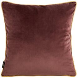 Takoy Puha bársony díszpárnahuzat VELVET kontrasztos szegéllyel