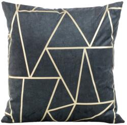 Takoy Bársony díszpárnahuzat BLINK 29 arany geometriai mintával-HF-391086