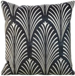 Takoy Puha bársony díszpárnahuzat BLINK 27 arany mintával