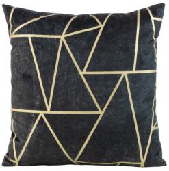 Takoy Bársony díszpárnahuzat BLINK 29 arany geometriai mintával-HF-391080