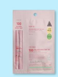 VT Cosmetics Kollagénes arcmaszk spikulákkal Collagen Reedle Shot 100 2Step Mask - 1.5 g, 25 g / 1 db