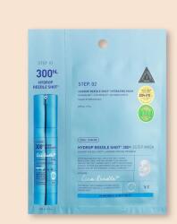 VT Cosmetics Kétlépéses hidratáló arcmaszk spikulákkal Hydrop Reedle Shot 300 2 Step Mask - 1.5 g, 27 g / 1 db