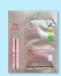 VT Cosmetics Kollagénes arcmaszk spikulákkal Collagen Reedle Shot 700 2Step Mask - 1.5 g, 27 g / 1 db