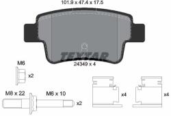 TEXTAR Fékbetét készlet TEXTAR 2434903 for OPEL, FIAT (2434903)