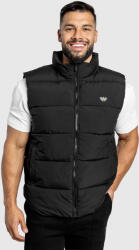 Iron Aesthetics Férfi steppelt mellény Iron Aesthetics Explorer, fekete: 2XL Fekete