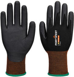 Portwest A370 Grip 15 Nitril mikrohabos védőkesztyű (fekete, 12/3XL) (A370K8RXXXL)