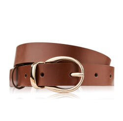 BRØDRENE Brødrene női bőr öv 115 cm | barna - top-brands - 5 771 Ft