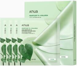 ANUA - Heartleaf 70 Soothing Collagen Mask, 4 buc * 38g Masca de fata