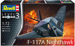 Revell F-117A Nighthawk Stealth Fighter 1: 72 (03899)