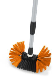 IGEAX ipari tartálymosó kefe 3m-es teleszkópós nyéllel, kettős sörtével