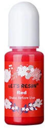 Let's Resin folyékony pigment - piros, 10 ml